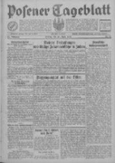 Posener Tageblatt 1930.04.25 Jg.69 Nr95