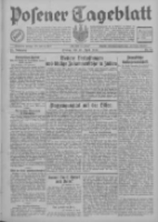 Posener Tageblatt 1930.04.25 Jg.69 Nr95