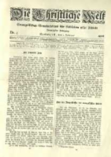 Die Christliche Welt: evangelisches Gemeindeblatt für Gebildete aller Stände. 1906.02.01 Jg.20 Nr.5