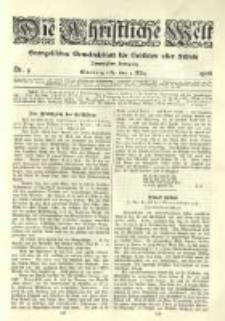 Die Christliche Welt: evangelisches Gemeindeblatt für Gebildete aller Stände. 1906.03.01 Jg.20 Nr.9