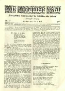 Die Christliche Welt: evangelisches Gemeindeblatt für Gebildete aller Stände. 1906.05.31 Jg.20 Nr.22