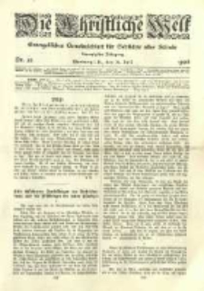 Die Christliche Welt: evangelisches Gemeindeblatt für Gebildete aller Stände. 1906.07.26 Jg.20 Nr.30