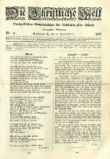 Die Christliche Welt: evangelisches Gemeindeblatt für Gebildete aller Stände. 1906.09.13 Jg.20 Nr.37