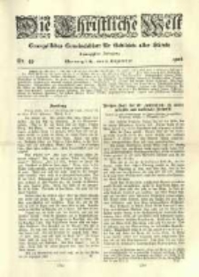 Die Christliche Welt: evangelisches Gemeindeblatt für Gebildete aller Stände. 1906.12.06 Jg.20 Nr.49
