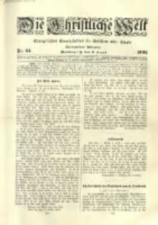 Die Christliche Welt: evangelisches Gemeindeblatt für Gebildete aller Stände. 1902.08.21 Jg.16 Nr.34