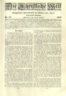 Die Christliche Welt: evangelisches Gemeindeblatt für Gebildete aller Stände. 1902.08.28 Jg.16 Nr.35