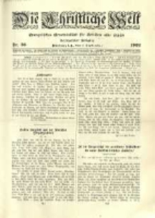 Die Christliche Welt: evangelisches Gemeindeblatt für Gebildete aller Stände. 1902.09.04 Jg.16 Nr.36