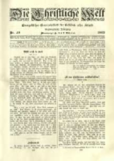 Die Christliche Welt: evangelisches Gemeindeblatt für Gebildete aller Stände. 1902.10.02 Jg.16 Nr.40