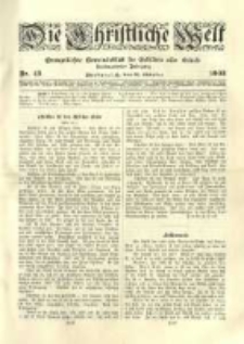 Die Christliche Welt: evangelisches Gemeindeblatt für Gebildete aller Stände. 1902.10.23 Jg.16 Nr.43
