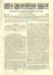Die Christliche Welt: evangelisches Gemeindeblatt für Gebildete aller Stände. 1902.10.30 Jg.16 Nr.44