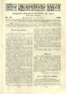 Die Christliche Welt: evangelisches Gemeindeblatt für Gebildete aller Stände. 1902.12.04 Jg.16 Nr.49