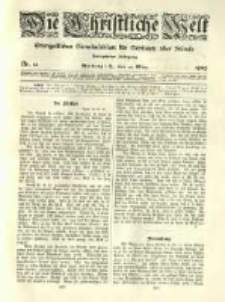 Die Christliche Welt: evangelisches Gemeindeblatt f&uuml;r Gebildete aller St&auml;nde. 1905.03.30 Jg.19 Nr.13