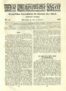 Die Christliche Welt: evangelisches Gemeindeblatt für Gebildete aller Stände. 1905.10.19 Jg.19 Nr.42