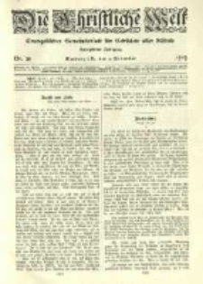 Die Christliche Welt: evangelisches Gemeindeblatt für Gebildete aller Stände. 1905.11.09 Jg.19 Nr.45