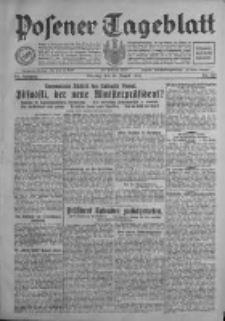 Posener Tageblatt 1930.08.26 Jg.69 Nr195