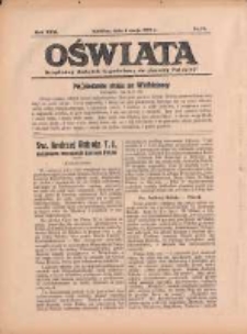 Oświata: bezpłatny dodatek tygodniowy do "Gazety Polskiej" 1938.05.01 R.26 Nr18