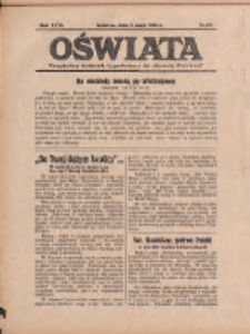Oświata: bezpłatny dodatek tygodniowy do "Gazety Polskiej" 1938.05.08 R.26 Nr19