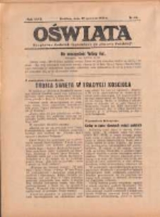 Oświata: bezpłatny dodatek tygodniowy do "Gazety Polskiej" 1938.06.12 R.26 Nr24