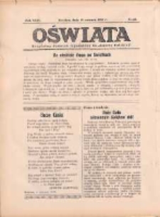 Oświata: bezpłatny dodatek tygodniowy do "Gazety Polskiej" 1938.06.19 R.26 Nr25