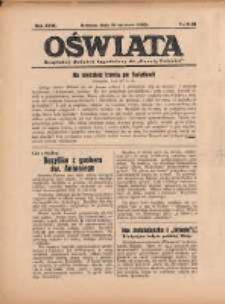 Oświata: bezpłatny dodatek tygodniowy do "Gazety Polskiej" 1938.06.26 R.26 Nr26