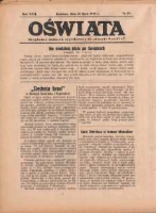 Oświata: bezpłatny dodatek tygodniowy do "Gazety Polskiej" 1938.07.10 R.26 Nr28