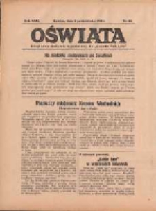 Oświata: bezpłatny dodatek tygodniowy do "Gazety Polskiej" 1938.10.02 R.26 Nr40