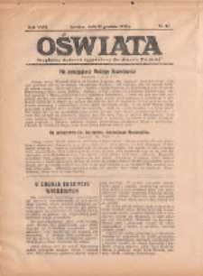 Oświata: bezpłatny dodatek tygodniowy do "Gazety Polskiej" 1938.12.25 R.26 Nr51