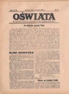Oświata: bezpłatny dodatek tygodniowy do "Gazety Polskiej" 1939.03.19 R.27 Nr11