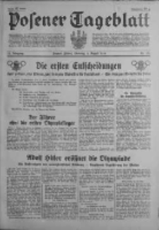 Posener Tageblatt 1936.08.04 Jg.75 Nr178