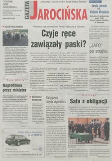 Gazeta Jarocińska 2001.10.19 Nr42(575)