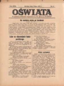 Oświata: bezpłatny dodatek tygodniowy do "Gazety Polskiej" 1939.07.09 R.27 Nr27