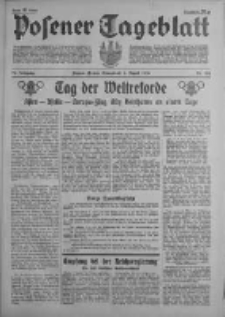 Posener Tageblatt 1936.08.08 Jg.75 Nr182