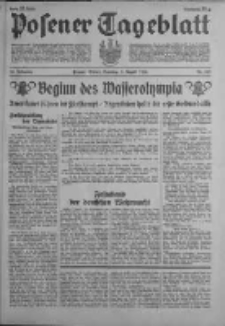 Posener Tageblatt 1936.08.09 Jg.75 Nr183