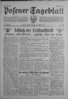 Posener Tageblatt 1936.08.11 Jg.75 Nr184