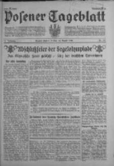 Posener Tageblatt 1936.08.14 Jg.75 Nr187