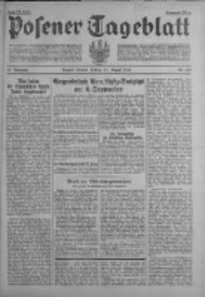 Posener Tageblatt 1936.08.21 Jg.75 Nr192