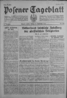Posener Tageblatt 1936.09.25 Jg.75 Nr222