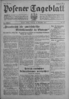 Posener Tageblatt 1936.11.29 Jg.75 Nr278