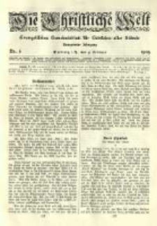 Die Christliche Welt: evangelisches Gemeindeblatt f&uuml;r Gebildete aller St&auml;nde. 1905.02.09 Jg.19 Nr.6