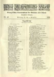 Die Christliche Welt: evangelisches Gemeindeblatt f&uuml;r Gebildete aller St&auml;nde. 1905.11.30 Jg.19 Nr.48