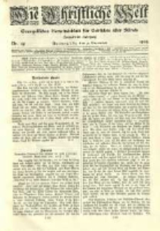 Die Christliche Welt: evangelisches Gemeindeblatt f&uuml;r Gebildete aller St&auml;nde. 1905.12.07 Jg.19 Nr.49