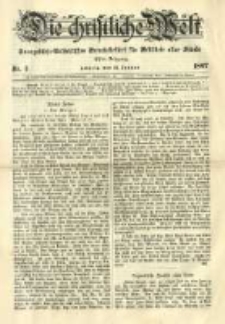 Die Christliche Welt: evangelisches Gemeindeblatt für Gebildete aller Stände. 1897.01.21 Jg.11 Nr.3