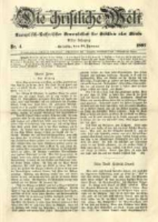 Die Christliche Welt: evangelisches Gemeindeblatt für Gebildete aller Stände. 1897.01.28 Jg.11 Nr.4