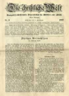 Die Christliche Welt: evangelisches Gemeindeblatt für Gebildete aller Stände. 1897.02.11 Jg.11 Nr.6