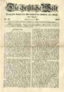 Die Christliche Welt: evangelisches Gemeindeblatt für Gebildete aller Stände. 1897.03.11 Jg.11 Nr.10
