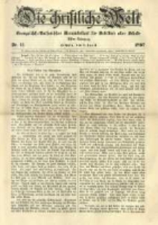 Die Christliche Welt: evangelisches Gemeindeblatt für Gebildete aller Stände. 1897.04.08 Jg.11 Nr.14