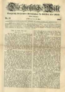 Die Christliche Welt: evangelisches Gemeindeblatt für Gebildete aller Stände. 1897.05.13 Jg.11 Nr.19