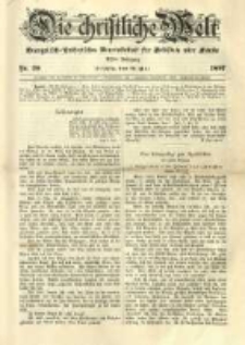 Die Christliche Welt: evangelisches Gemeindeblatt für Gebildete aller Stände. 1897.05.20 Jg.11 Nr.20