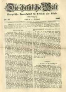 Die Christliche Welt: evangelisches Gemeindeblatt für Gebildete aller Stände. 1897.06.24 Jg.11 Nr.25