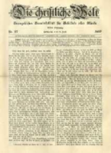 Die Christliche Welt: evangelisches Gemeindeblatt für Gebildete aller Stände. 1897.07.08 Jg.11 Nr.27